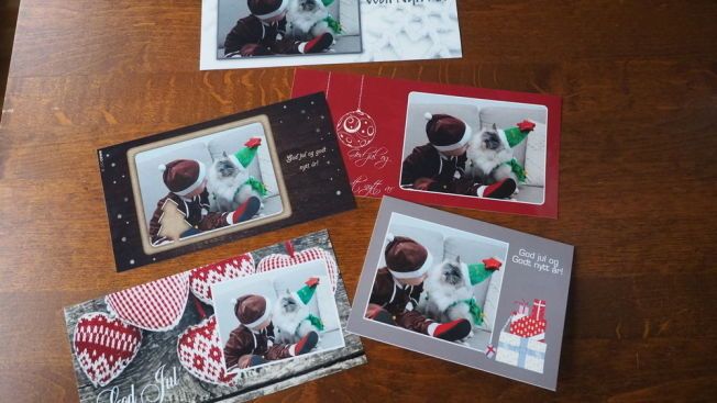 Samletest Last Opp Bildene Dine Og Lag Flotte Julekort Vg