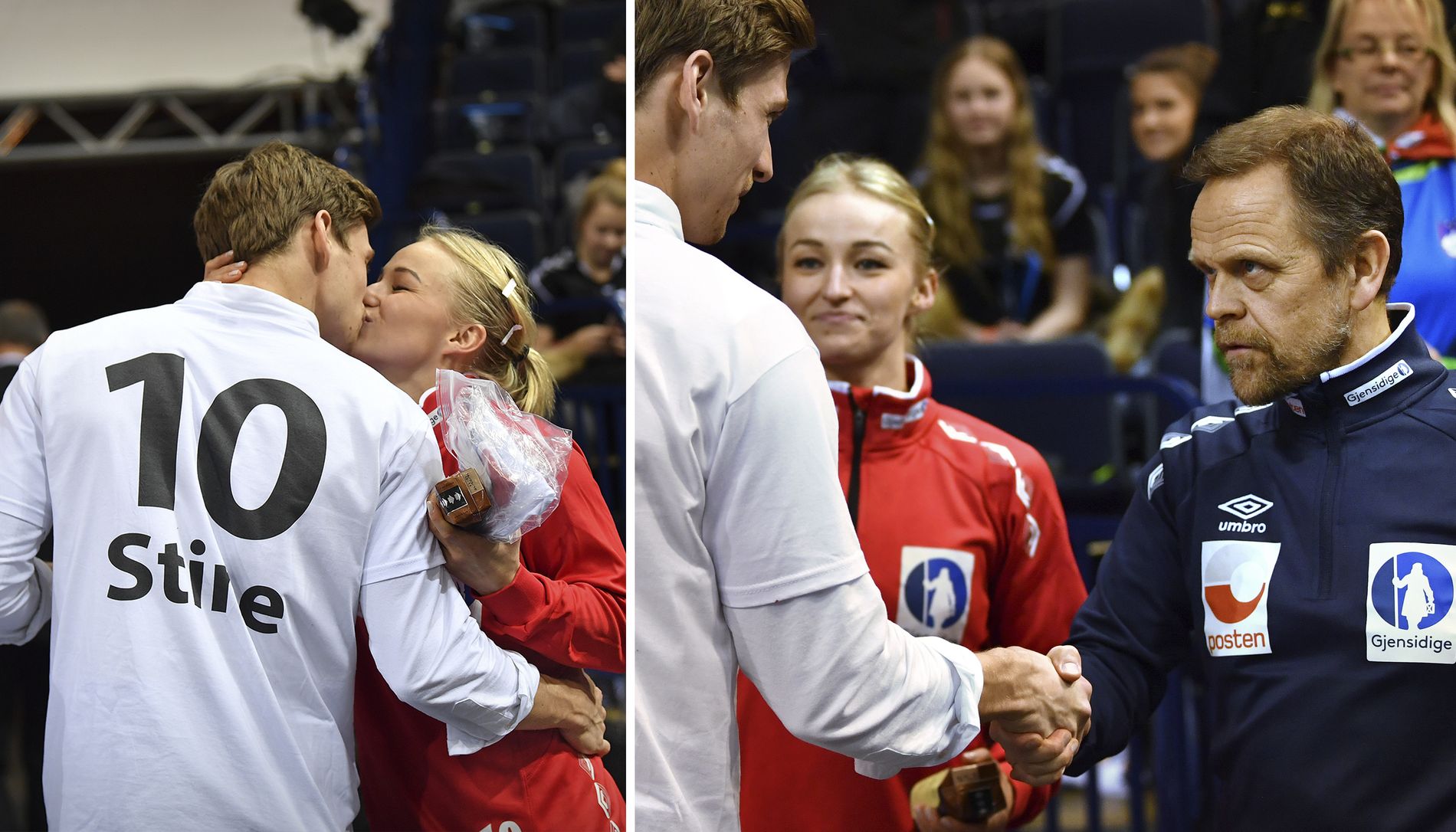 VM-finaleklar Oftedal om seierskysset: - Veldig hyggelig